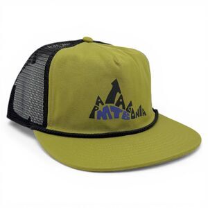 NWT Patagonia MTB Airfarer Tucker Cap Organic Cotton Berm Logo Graze Green